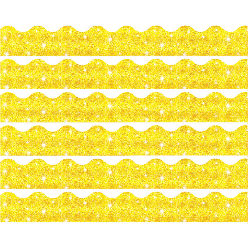 Yellow Sparkle Terrific Trimmers®, 32.5 Feet Per Pack, 6 Packs