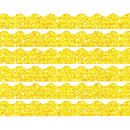 Yellow Sparkle Terrific Trimmers®, 32.5 Feet Per Pack, 6 Packs
