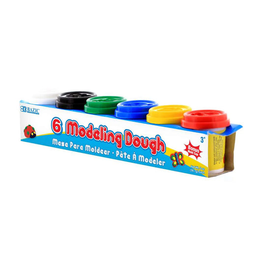 Modeling Dough, 2 oz. Multi Color, Pack of 6