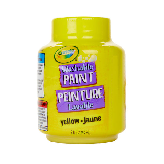 Washable Paint, 2oz, Yellow
