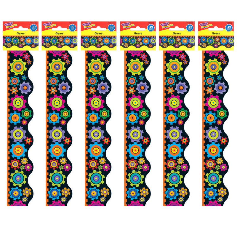 Gears Terrific Trimmers®, 39 Feet Per Pack, 6 Packs