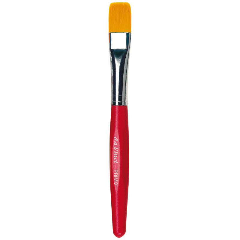 PRIMO Preschool Brush, Synthetic, Tempera, Flat, Series 354R, Size 12