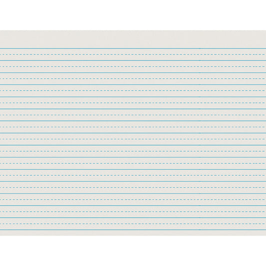 Newsprint Handwriting Paper, Alternate Dotted, Grade 3, 1/2" x 1/4" Ruled Long, 11" x 8-1/2", 500 Sheets