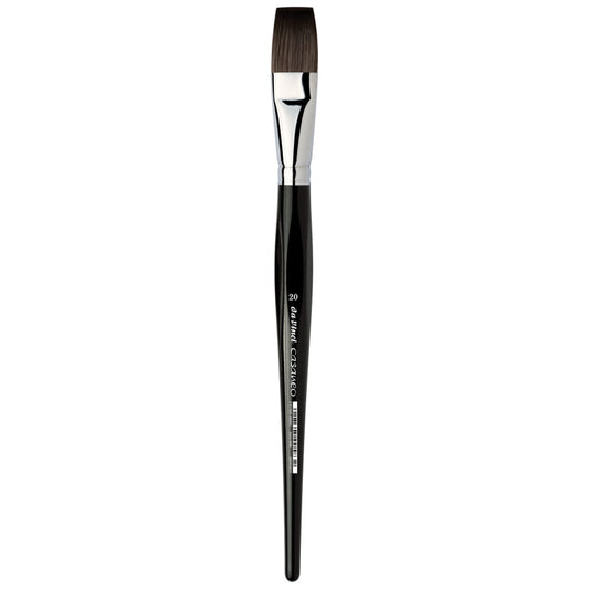 CASANEO Urban Sketching, Extra Soft Synthetic, Watercolor & Acrylic, Flat, Series 5898, Size 20