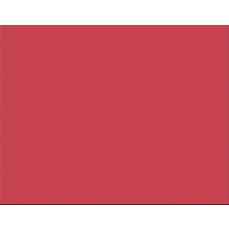 4-Ply Railroad Board, Red, 22" x 28", 25 Sheets
