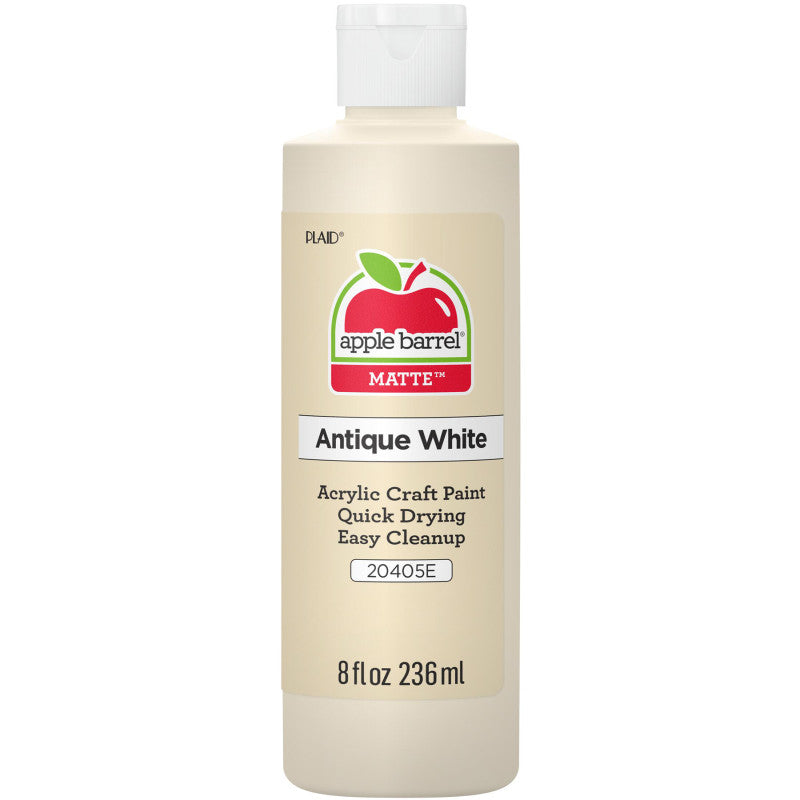 Acrylic Paint Matte, 8oz., Antique White