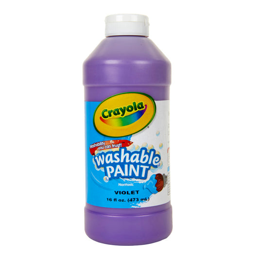 Washable Paint, Violet, 16 oz.