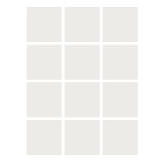 Dry Erase Stickables with Dry Erase Marker, White, 4" x 4", 12 Per Pack, 2 Packs