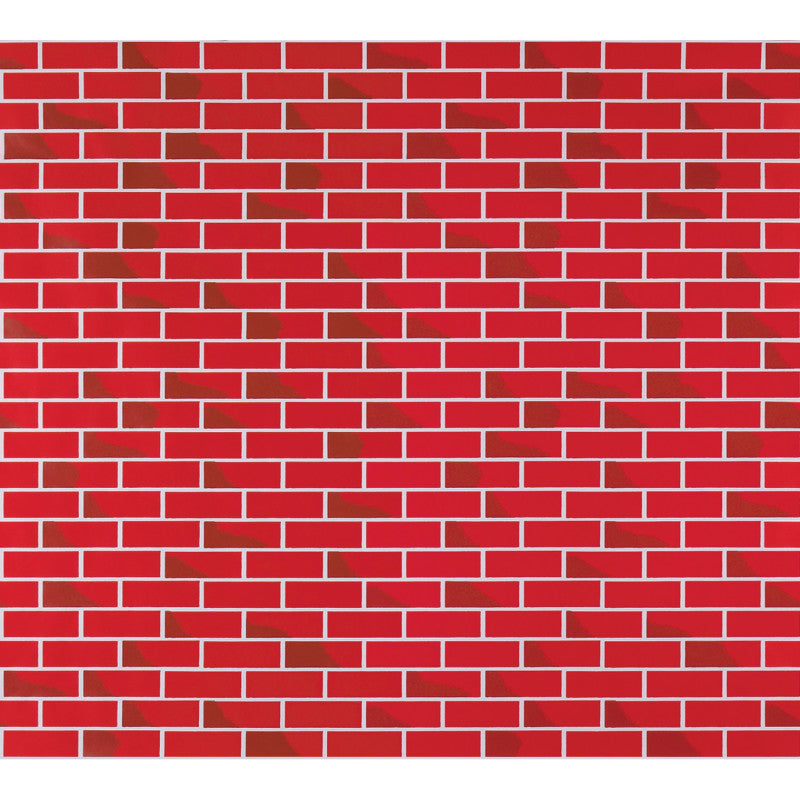 Corrugated Paper, Tu-Tone™ Brick, 48" x 12-1/2', 1 Roll