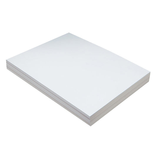 Heavyweight Tagboard, White, 9" x 12", 100 Sheets