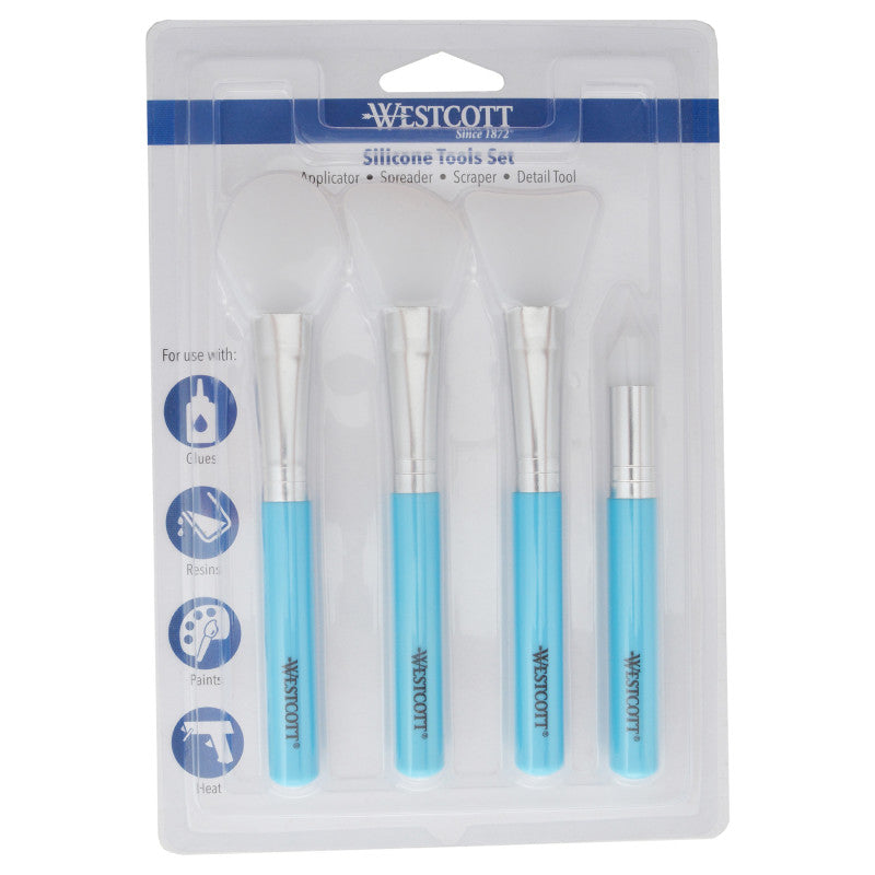 4-Piece Silicone Tools Set