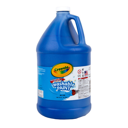 Washable Paint, Blue, Gallon
