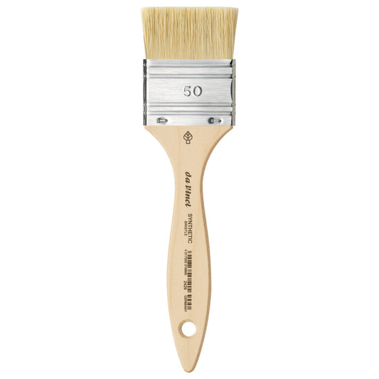 SYNTHETIC Mottler Brush, Natural Hog, Acrylic & Oil, Flat, Series 2429, Size 50
