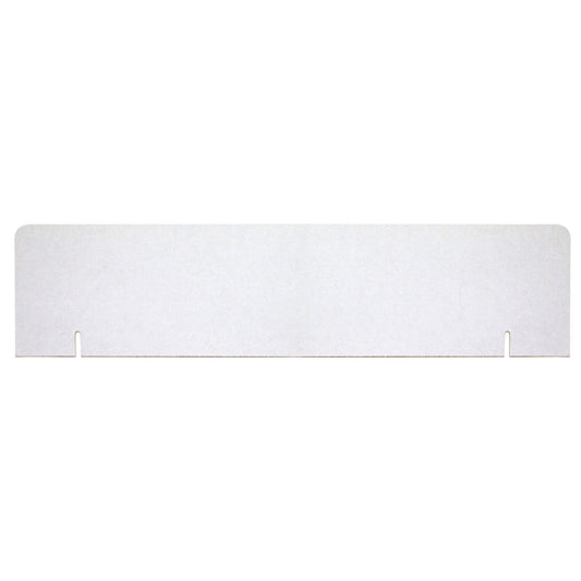 Presentation Board Headers, White, 36" x 9-1/2, 1 Board