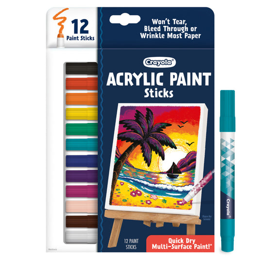 Acrylic Paint Doodle Sticks, Pack of 12