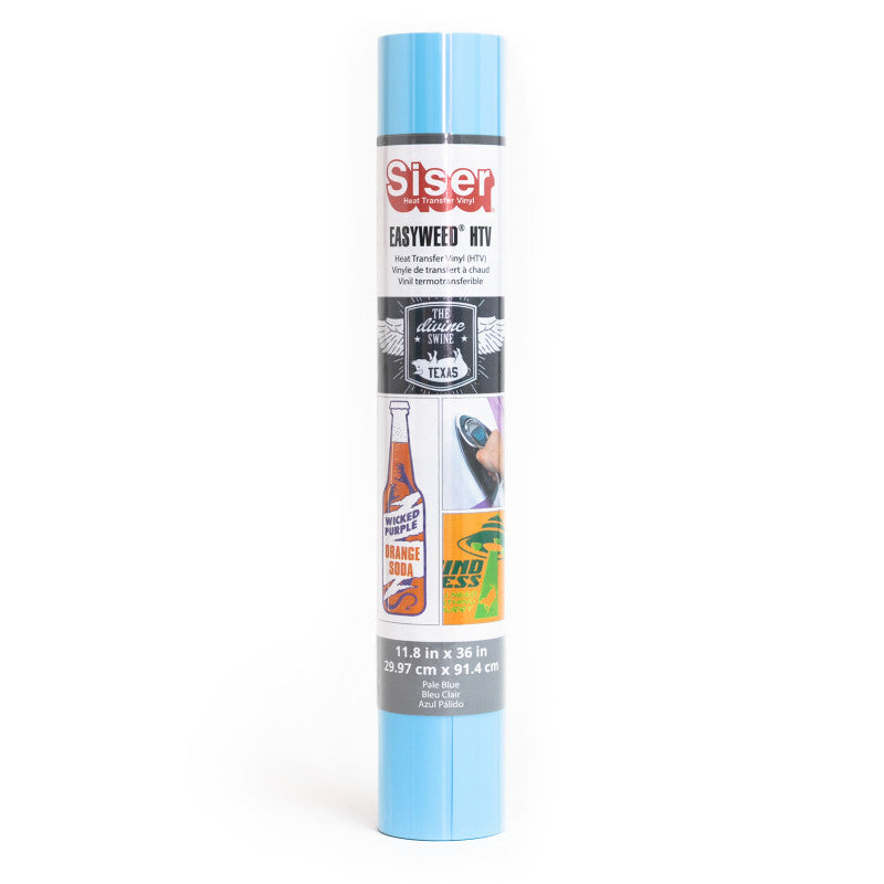 Easyweed HTV Heat Transfer Vinyl, 36", Pale Blue