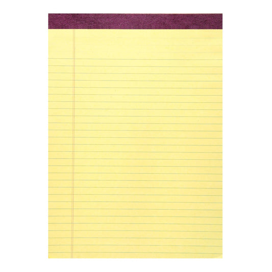 Legal Pad, Standard, Canary