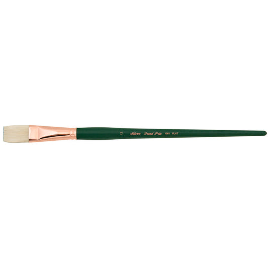 Grand Prix Brush, Flat, Long Handle, Size 12
