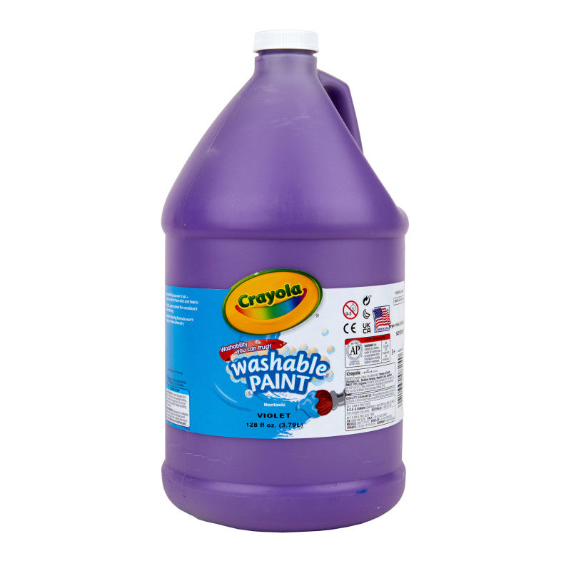 Washable Paint, Violet, Gallon
