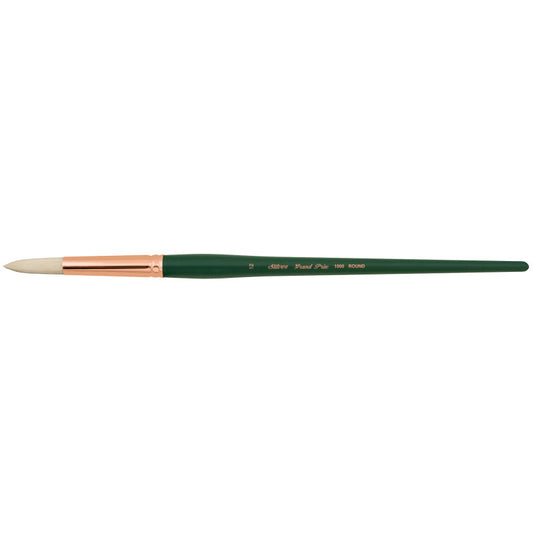 Grand Prix Brush, Round, Long Handle, Size 12