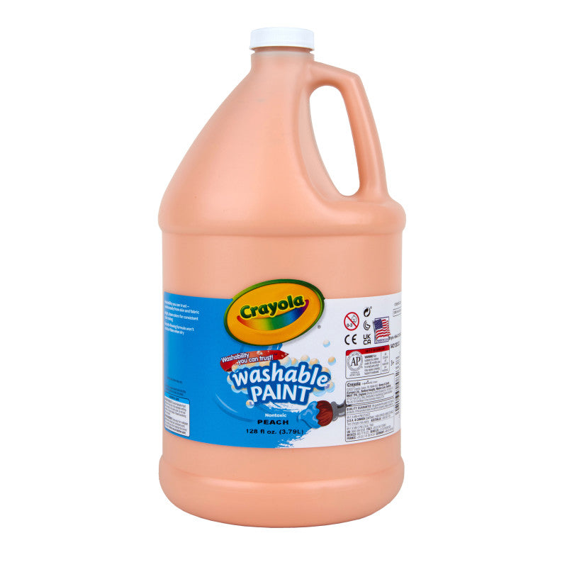 Washable Paint, Peach, Gallon