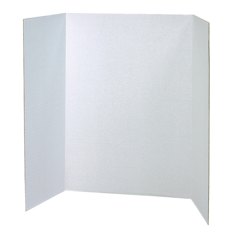 Presentation Board, White, Single Wall, 48" x 36", 1 Board