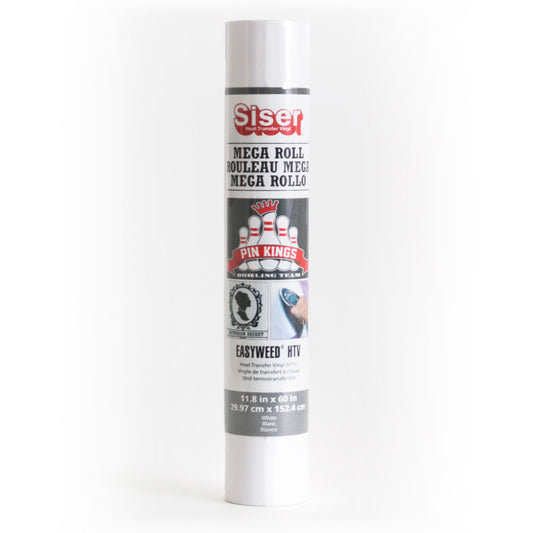 Easyweed HTV Heat Transfer Vinyl, 60", White