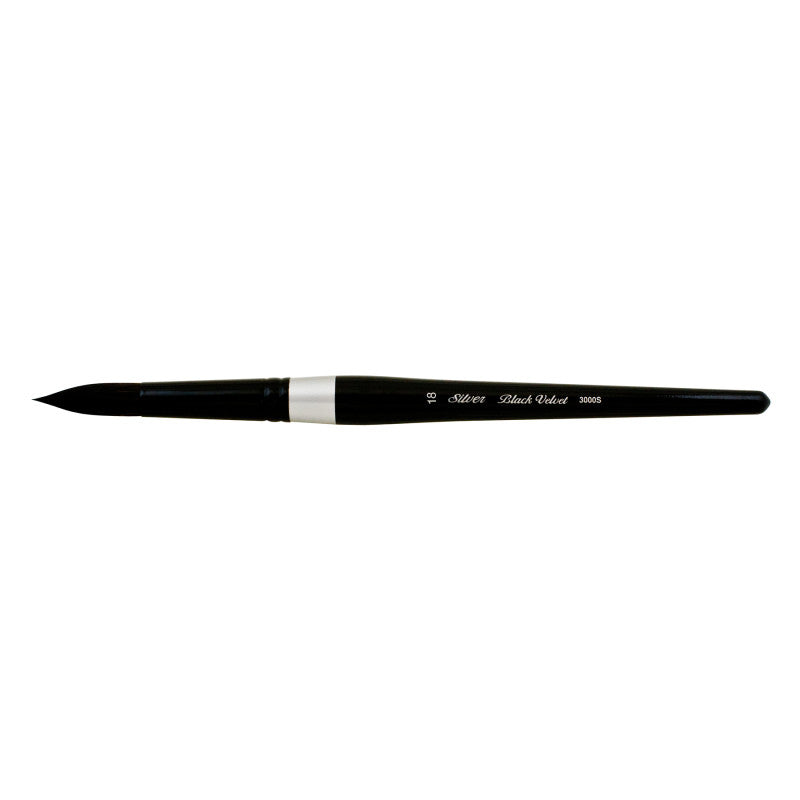 Black Velvet® Brush, Round, Size 18
