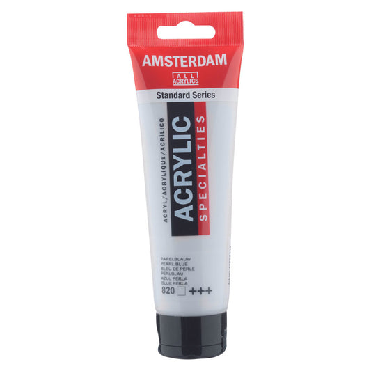 Standard Acrylic Paint, 120ml, Pearl Blue 820