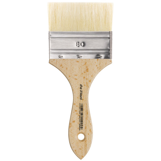 MAESTRO2 Mottler Brush, Natural Bristle, Acrylic & Oil, Flat, Series 2475, Size 80
