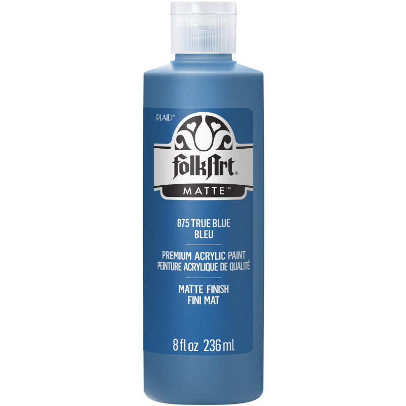 Acrylic Paint Matte, 8oz., True Blue
