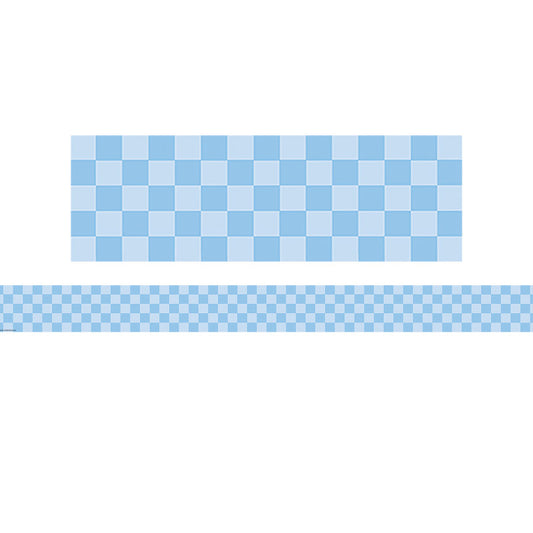 Checkers Scalloped Border Trim, 35 Feet