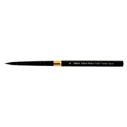 Black Velvet® Voyage™ Travel Round Brush, Size 8