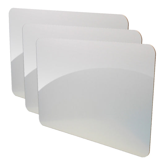 Dry Erase Board, 12" x 18", Pack of 3