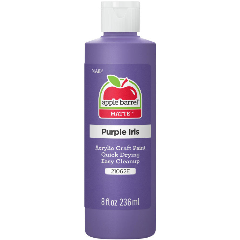 Acrylic Paint Matte, 8oz., Purple Iris