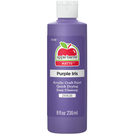 Acrylic Paint Matte, 8oz., Purple Iris