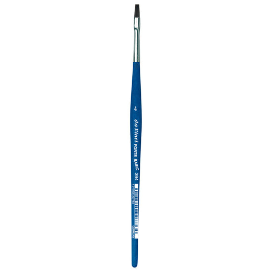 FORTE BASIC Student Brush, Synthetic, Acrylic, Flat, Series 394, Size 4