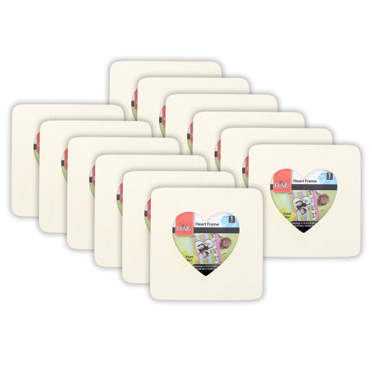 Value Frame, Heart, 7.5" x 7.5", Pack of 12