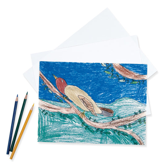 Drawing Paper, White, Heavyweight, 18" x 24", 500 Sheets