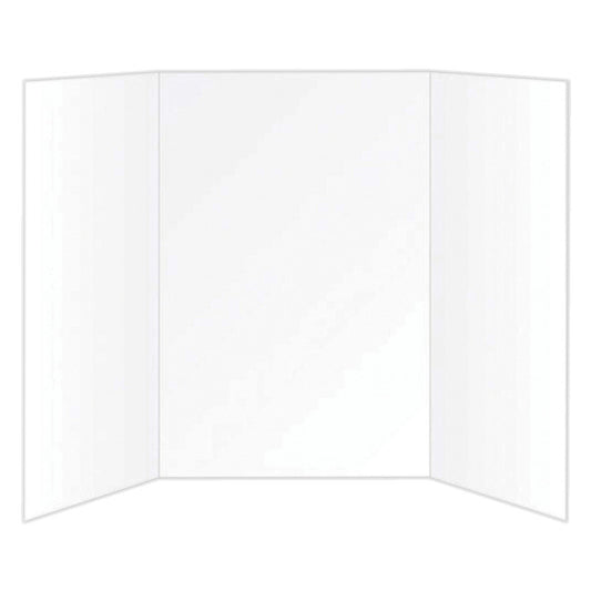 Foam Project Board, 36"W x 48"L, White, Pack of 10