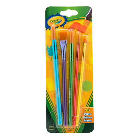 Arts & Crafts Brushes, 5 Count