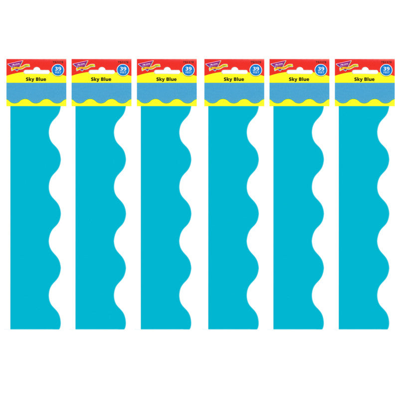 Sky Blue Terrific Trimmers®, 39 Feet Per Pack, 6 Packs