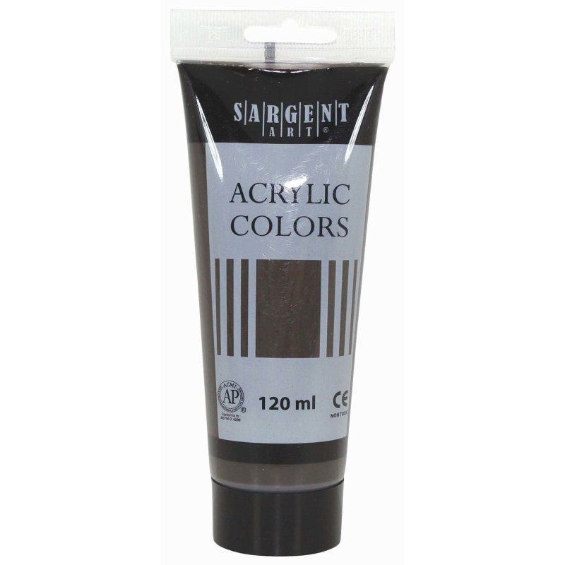 Acrylic Paint Tube, 120 ml, Raw Umber