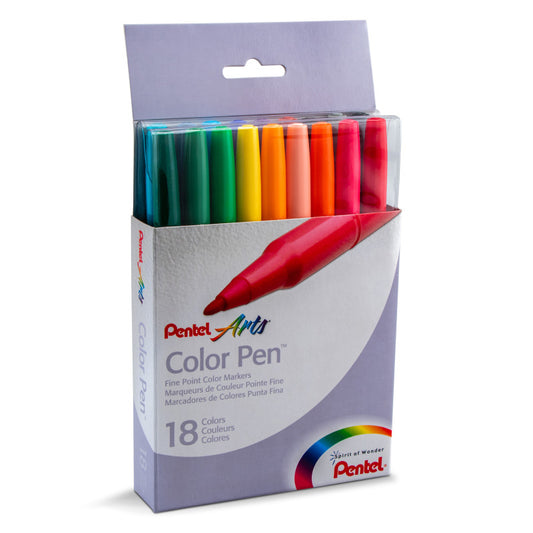 Color Pen 18-Color Set