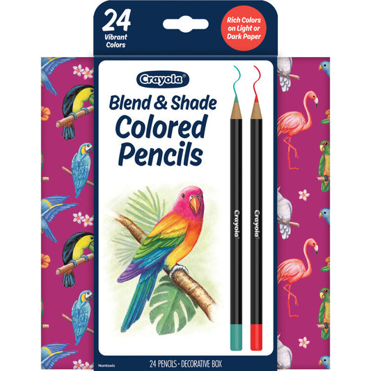 Blend & Shade Colored Pencils, Pack of 24