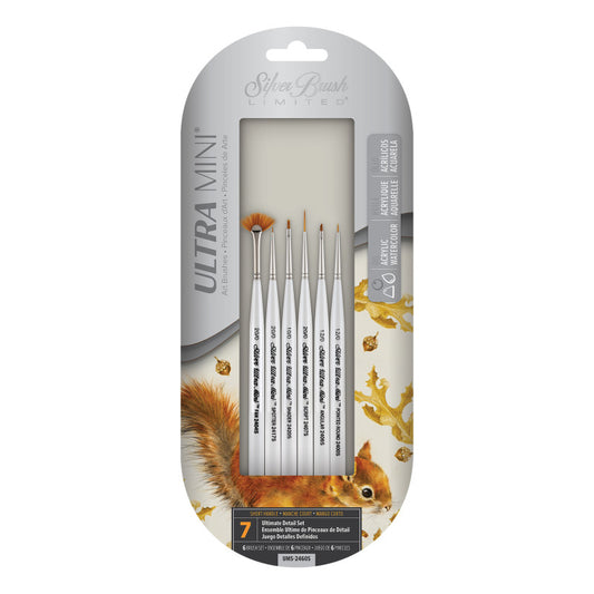 Ultra Mini® Basic Miniature Detail, 6 Brushes