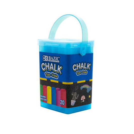 Color Chalk, 20/Bucket