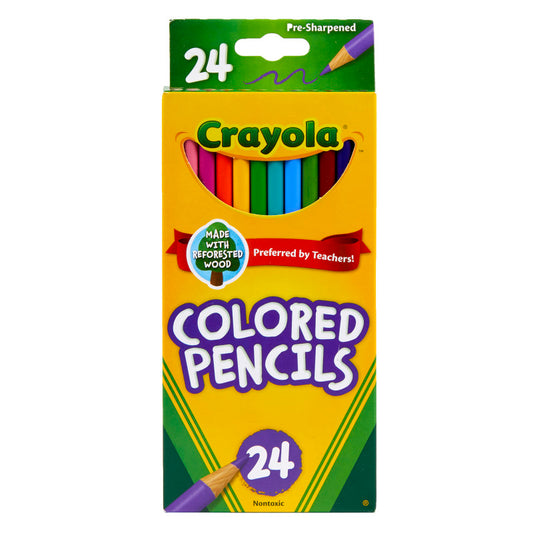 Colored Pencils, 24 Colors