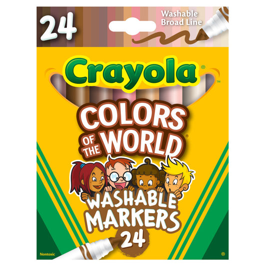 Colors of the World Markers, 24 Colors