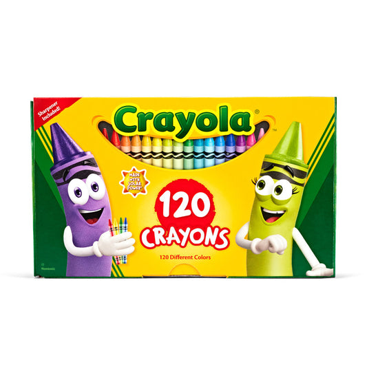 Crayons, Regular Size, Pack of 120